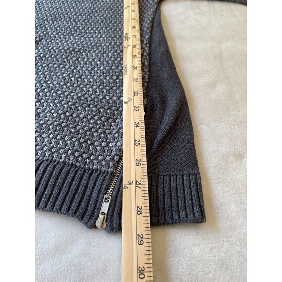 Banana Republic Mens Knit Sweater With Side Zippers Lg Preppy Gorpcore Campcore - Picture 5 of 10